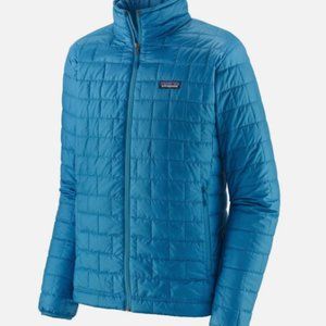 Patagonia Nano Puff, Bright Blue, Size L EUC